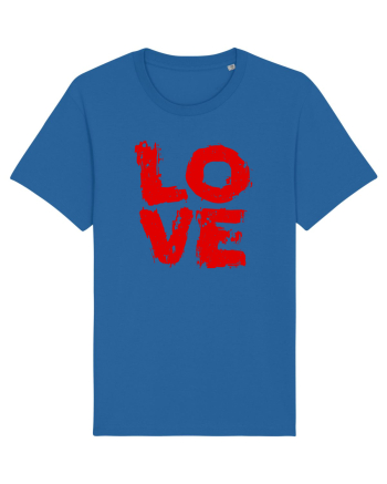 IUBIRE -LOVE - CUPLU  -GRAFFITI  Royal Blue