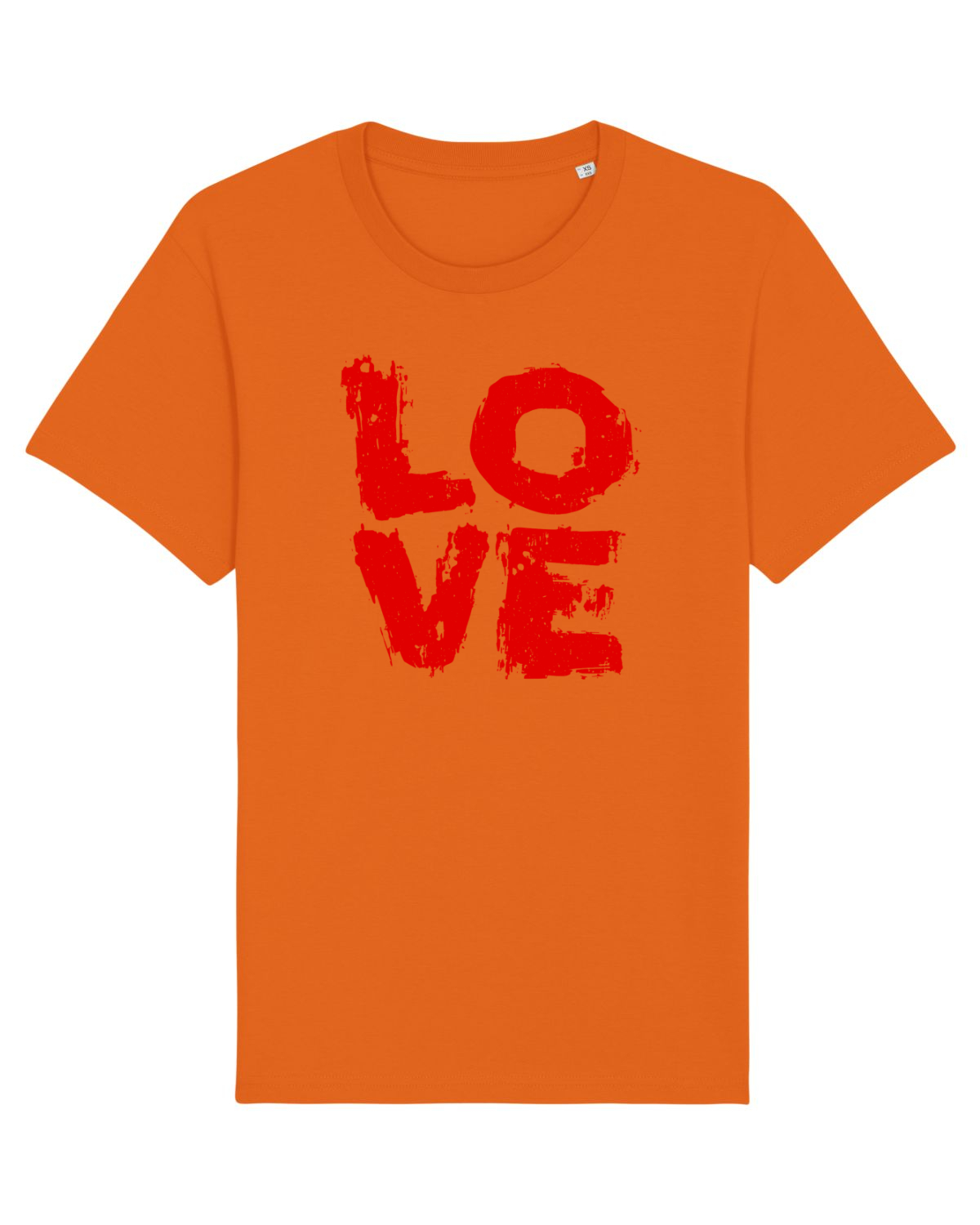 Tricou mânecă scurtă Unisex Rocker Bright Orange