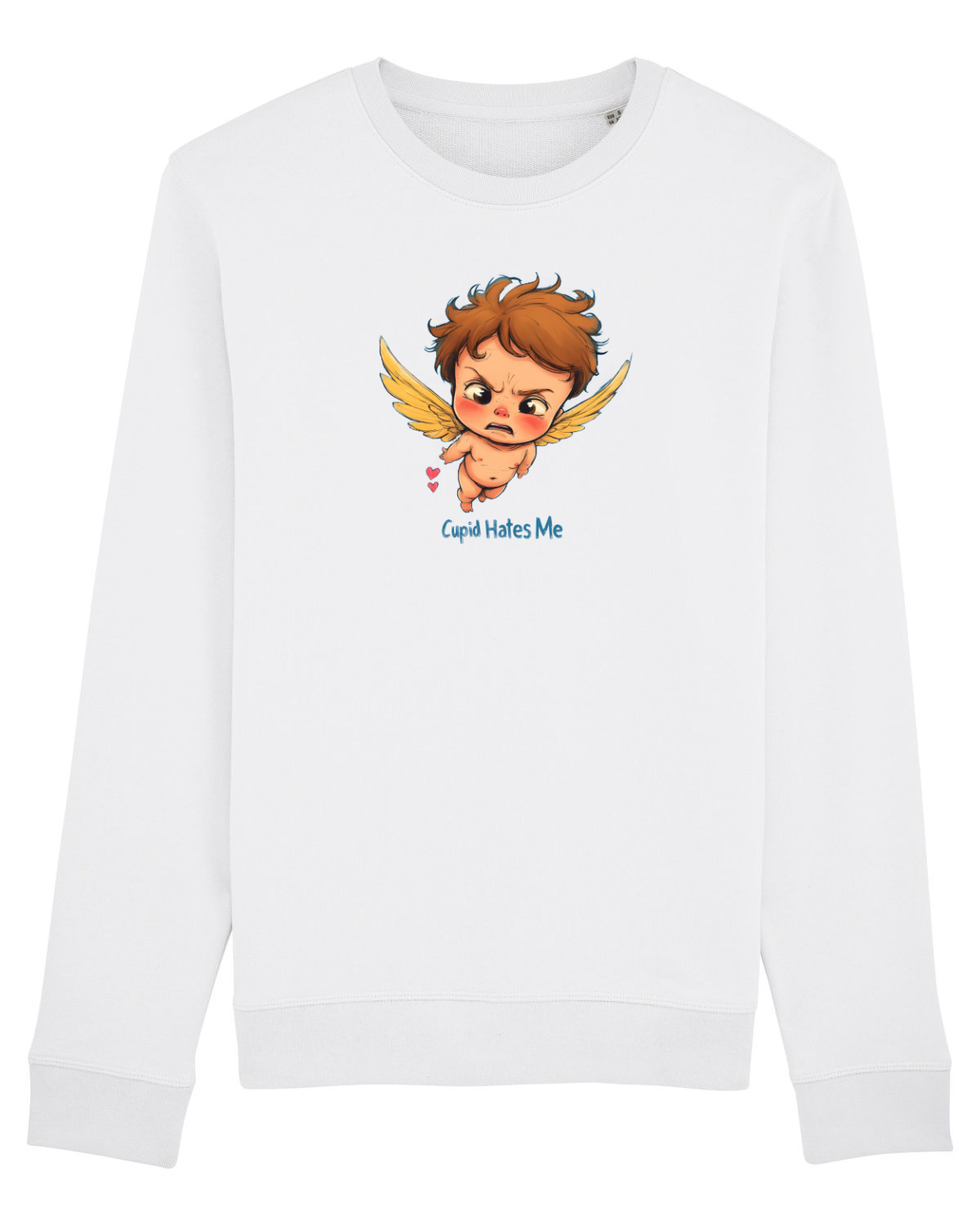 Bluză mânecă lungă Unisex Rise White