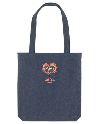 DRAGOBETE - INIMA - COPAC - FLORI - ROMANESC - TRADITIE Midnight Blue