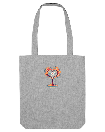 DRAGOBETE - INIMA - COPAC - FLORI - ROMANESC - TRADITIE Heather Grey