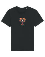 DRAGOBETE - INIMA - COPAC - FLORI - ROMANESC - TRADITIE Tricou mânecă scurtă Unisex Rocker