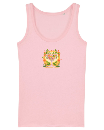 DRAGOBETE VIBES - INIMA - COPAC - FLORI - TRADITIONAL - ROMANESC Cotton Pink