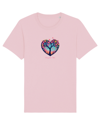 DRAGOBETE VIBES - INIMA - COPAC - FLORI - TRADITIONAL - ROMANESC Cotton Pink