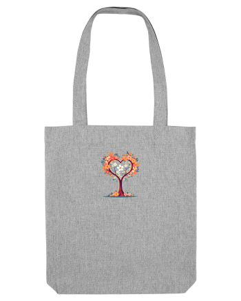 DRAGOBETE  - INIMA - COPAC - FLORI - TRADITIONAL - ROMANESC Heather Grey