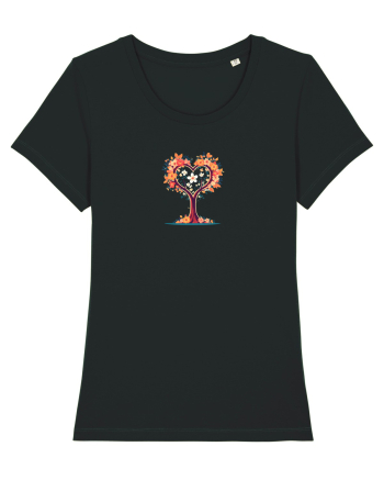 DRAGOBETE  - INIMA - COPAC - FLORI - TRADITIONAL - ROMANESC Black