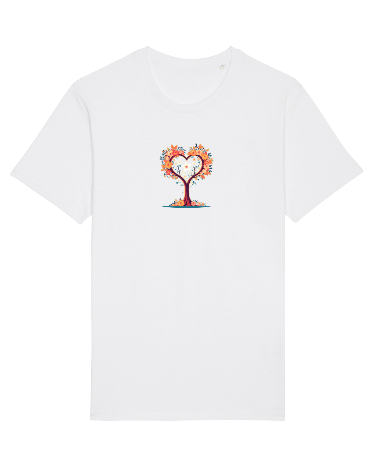 Tricou mânecă scurtă Unisex Rocker White