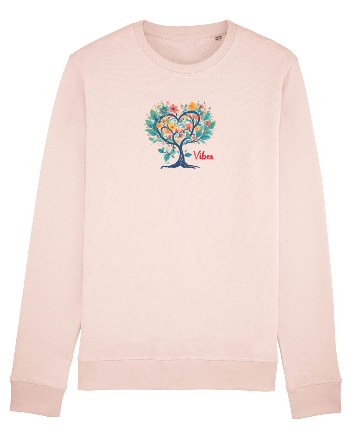 Bluză mânecă lungă Unisex Rise Candy Pink