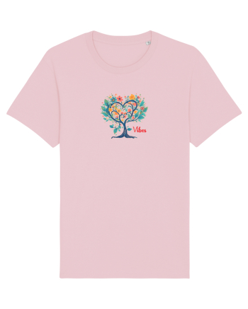 DRAGOBETE  -- VIBES -  INIMA - COPAC - FLORI - TRADITIONAL - ROMANESC  Cotton Pink