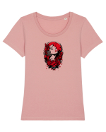 FEMINITATE - FLORI - PASIUNE - ELEGANTA Tricou mânecă scurtă guler larg fitted Damă Expresser