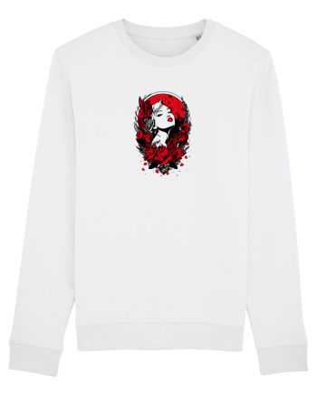 FEMINITATE - FLORI - PASIUNE - ELEGANTA White
