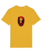 FEMINITATE - FLORI - PASIUNE - ELEGANTA Tricou mânecă scurtă Unisex Rocker