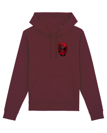 FEMINITATE - FLORI - PASIUNE - ELEGANTA lateral Burgundy