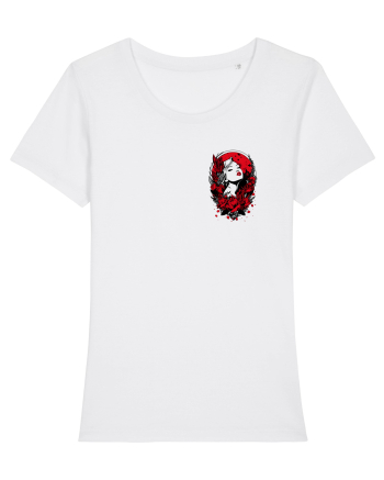 FEMINITATE - FLORI - PASIUNE - ELEGANTA lateral White