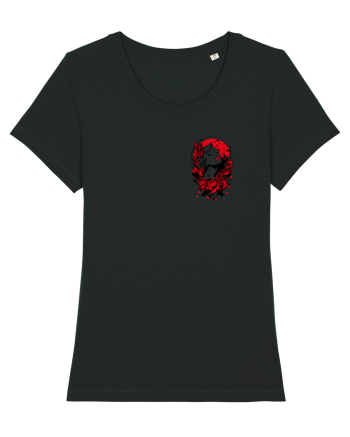 FEMINITATE - FLORI - PASIUNE - ELEGANTA lateral Black