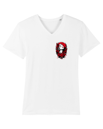 FEMINITATE - FLORI - PASIUNE - ELEGANTA lateral White