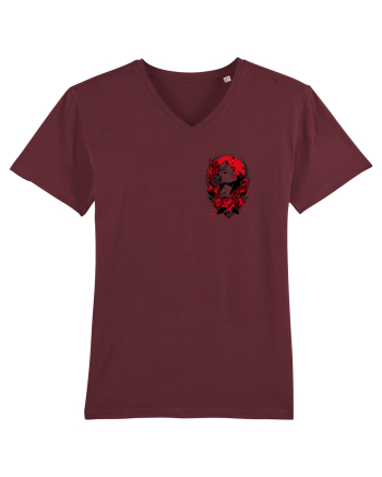 FEMINITATE - FLORI - PASIUNE - ELEGANTA lateral Burgundy
