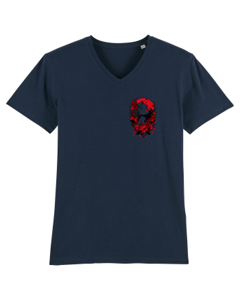 FEMINITATE - FLORI - PASIUNE - ELEGANTA lateral French Navy