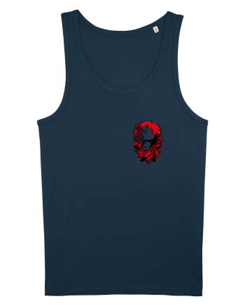 FEMINITATE - FLORI - PASIUNE - ELEGANTA lateral Navy