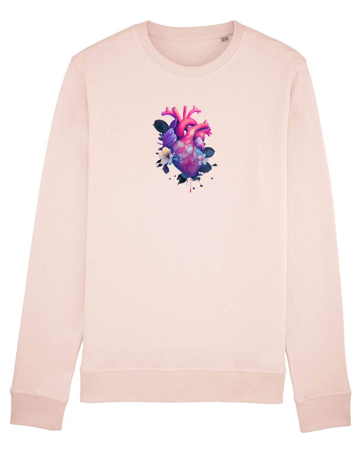 Bluză mânecă lungă Unisex Rise Candy Pink