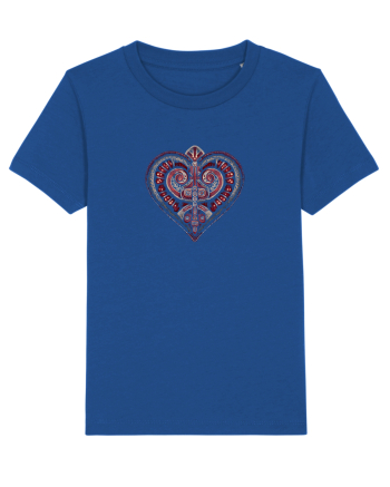  INIMA  -  IUBIRE - TRIBAL - GEOMETRIC - CELTIC Majorelle Blue