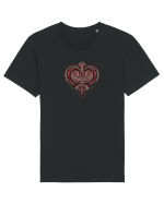  INIMA  -  IUBIRE - TRIBAL - GEOMETRIC - CELTIC Tricou mânecă scurtă Unisex Rocker