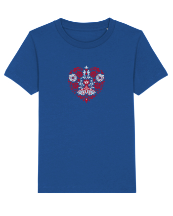  INIMA  -  IUBIRE -CUSATURA - BRODERIE - TRADITIONAL - ROMANESC Majorelle Blue