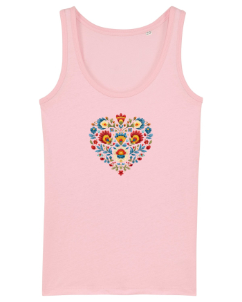  INIMA  -  IUBIRE - CUSATURA - BRODERIE - TRADITIONAL - ROMANESC 2 Cotton Pink