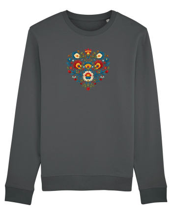  INIMA  -  IUBIRE - CUSATURA - BRODERIE - TRADITIONAL - ROMANESC 2 Anthracite