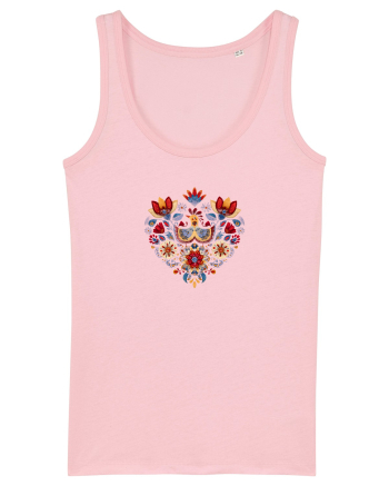  INIMA  -  IUBIRE - CUSATURA - BRODERIE - TRADITIONAL - ROMANESC 4 Cotton Pink