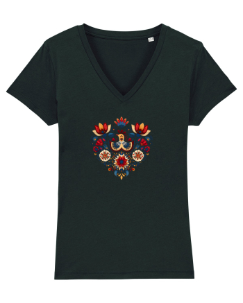  INIMA  -  IUBIRE - CUSATURA - BRODERIE - TRADITIONAL - ROMANESC 4 Black