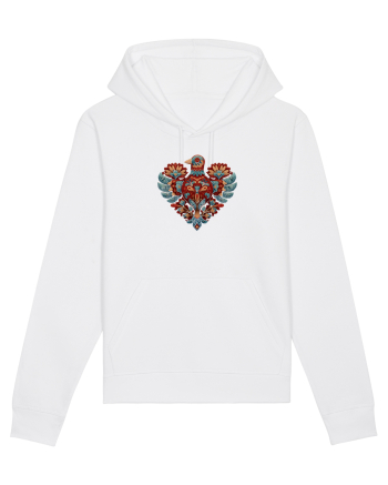  INIMA  -  IUBIRE - CUSATURA - BRODERIE - TRADITIONAL - ROMANESC 5 White