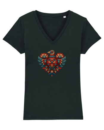  INIMA  -  IUBIRE - CUSATURA - BRODERIE - TRADITIONAL - ROMANESC 5 Black