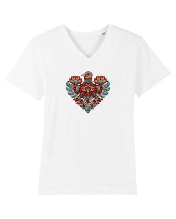  INIMA  -  IUBIRE - CUSATURA - BRODERIE - TRADITIONAL - ROMANESC 5 White