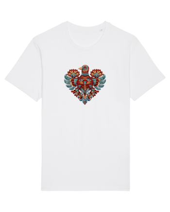  INIMA  -  IUBIRE - CUSATURA - BRODERIE - TRADITIONAL - ROMANESC 5 White
