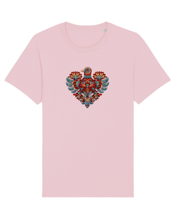  INIMA  -  IUBIRE - CUSATURA - BRODERIE - TRADITIONAL - ROMANESC 5 Cotton Pink