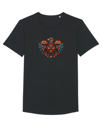  INIMA  -  IUBIRE - CUSATURA - BRODERIE - TRADITIONAL - ROMANESC 5 Black