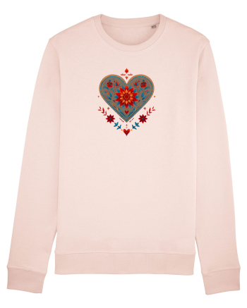  INIMA  -  IUBIRE - MANDALA - FLOARE -  TRADITIONAL - ETNIC Candy Pink