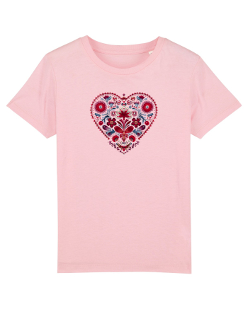  INIMA  -  IUBIRE - MANDALA - FLOARE -  TRADITIONAL - ETNIC 2 Cotton Pink
