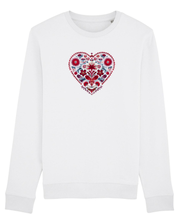  INIMA  -  IUBIRE - MANDALA - FLOARE -  TRADITIONAL - ETNIC 2 White