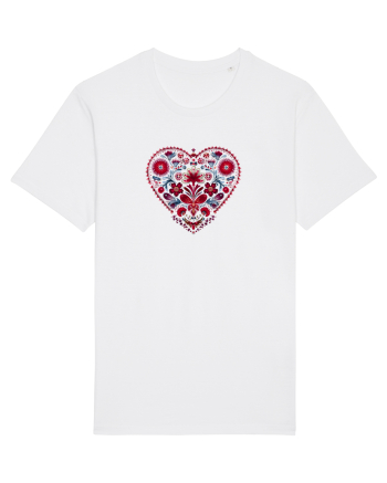  INIMA  -  IUBIRE - MANDALA - FLOARE -  TRADITIONAL - ETNIC 2 White