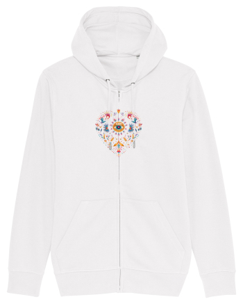  INIMA  -  IUBIRE - MANDALA - FLOARE -  TRADITIONAL - ETNIC 3 White