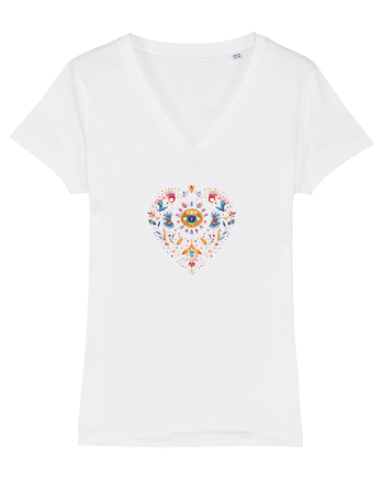  INIMA  -  IUBIRE - MANDALA - FLOARE -  TRADITIONAL - ETNIC 3 White