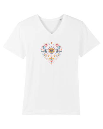  INIMA  -  IUBIRE - MANDALA - FLOARE -  TRADITIONAL - ETNIC 3 White