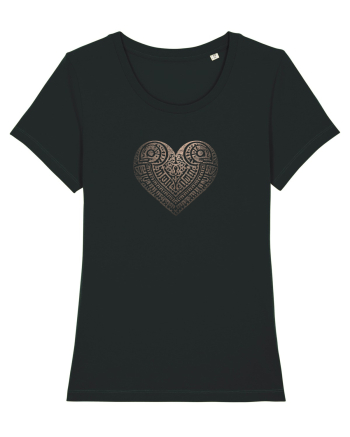  INIMA  -  IUBIRE - METALICA - CUPRU Black
