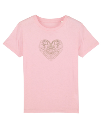  INIMA  -  IUBIRE - METALICA - CUPRU Cotton Pink