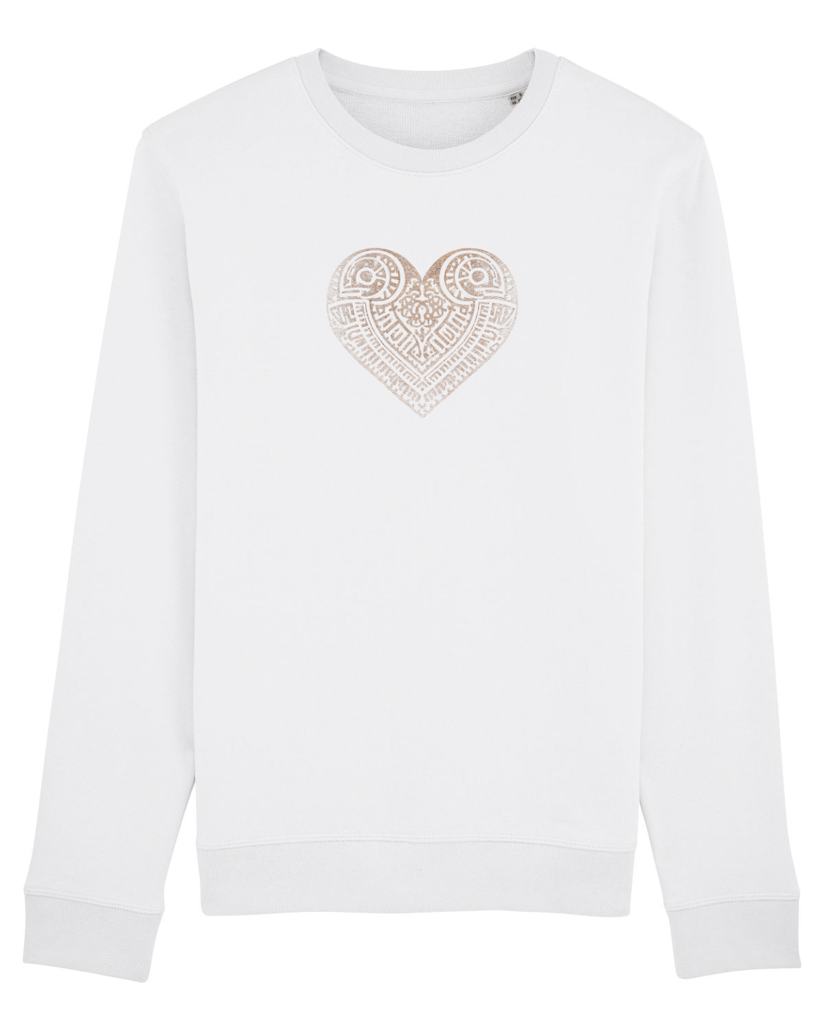 Bluză mânecă lungă Unisex Rise White