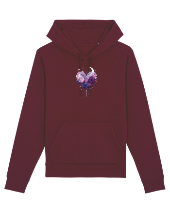  INIMA  -  IUBIRE - ARTA - FLORI - LUNA Burgundy