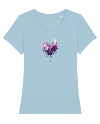  INIMA  -  IUBIRE - ARTA - FLORI - LUNA Sky Blue