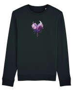  INIMA  -  IUBIRE - ARTA - FLORI - LUNA Bluză mânecă lungă Unisex Rise